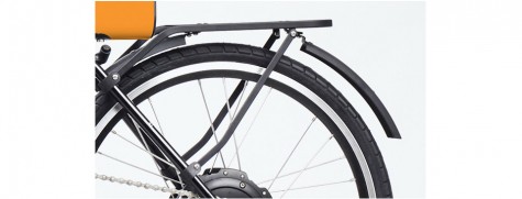 Комплект крыльев для велосипеда YunBike C1 Black